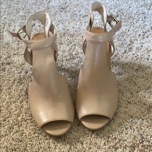 Nine West Nude Heels